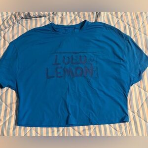 Lululemon Abrasion-Resistant Training T-Shirt Ed Curtis Poolside size 4